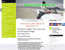 Tablet Screenshot of algarve-auto-assist.com